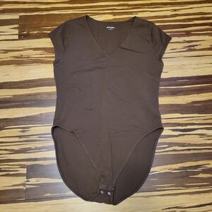 Old Navy Brown Body Suit Size XL Looks New